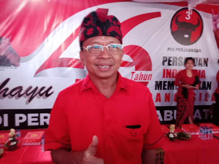 Dpd Pdip Bali Target Perolehan Kursi Di Dprd Tabanan Naik Menjadi