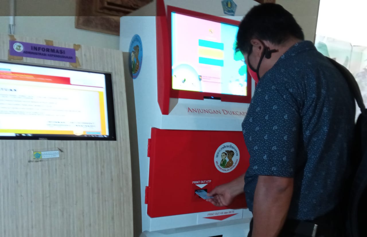 Miliki 3 Mesin ADM Warga Denpasar Lebih Senang Urus Administrasi Ke