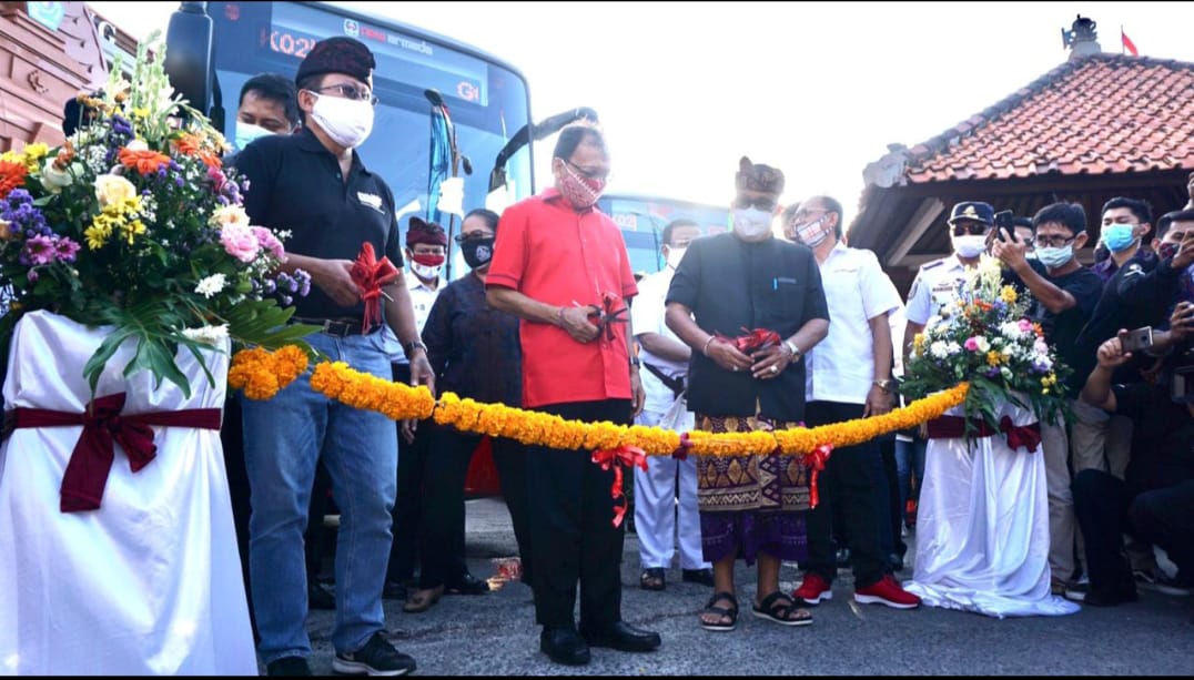 Dibuka 5 Koridor Bus Trans Metro Dewata Di Launching Di Denpasar Kilas Bali 2000