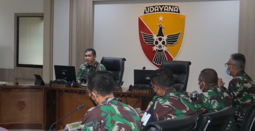 Pangdam Ix Udayana Ingatkan Jajaran Harus Jadi Contoh Masyarakat