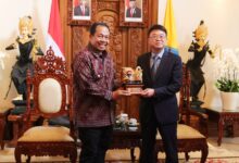 Perkuat Kerjasama Sister Province, Pj. Gubernur Bali Terima Kunjungan Kehormatan Wagub Jiangxi. Foto/ist