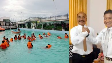 Suasana Maritim Training Center BIWI Group. Isnert: IB Agastia (kanan) dan Nyoman Subagia (kiri)